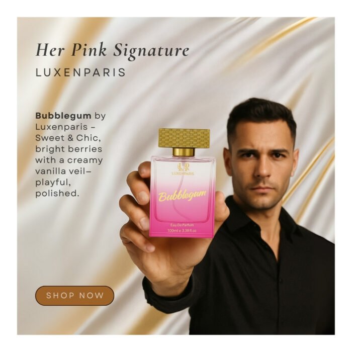Bubblegum Eau de Parfum 100 ml | Berry-Vanilla Luxury Perfume | Playful Yet Chic | Long-Lasting EDP | Unisex - Image 3