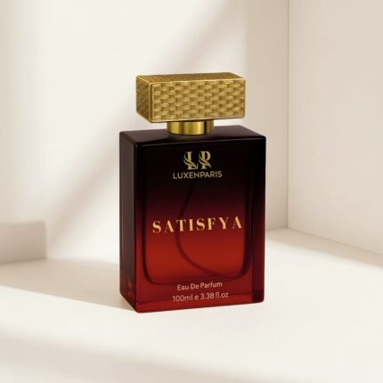 Satisfya Eau de Parfum 100 ml | Amber-Spice & Driftwood Luxury Perfume | Long-Lasting EDP | Unisex
