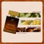 Maniac Eau de Parfum 100 ml | Citrus-Woody Luxury Perfume | LongLasting EDP | Unisex - Image 2