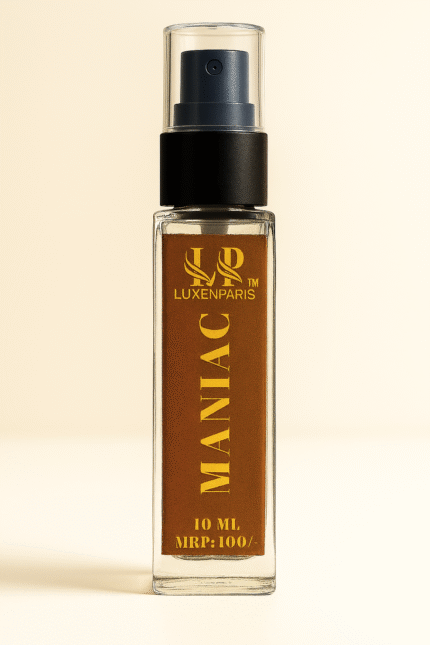 Maniac Eau de Parfum 10 ml | Citrus-Woody Luxury Perfume | LongLasting EDP | Unisex